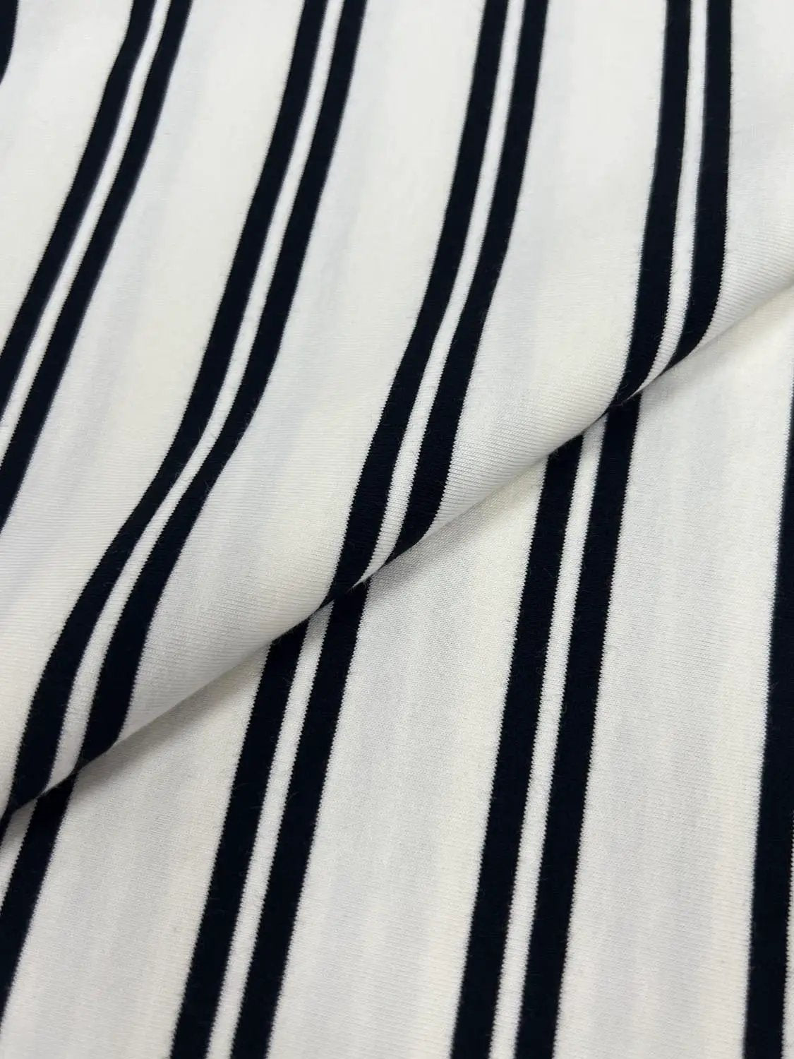 Striped Crew Neck Short Sleeve Cotton T-Shirt