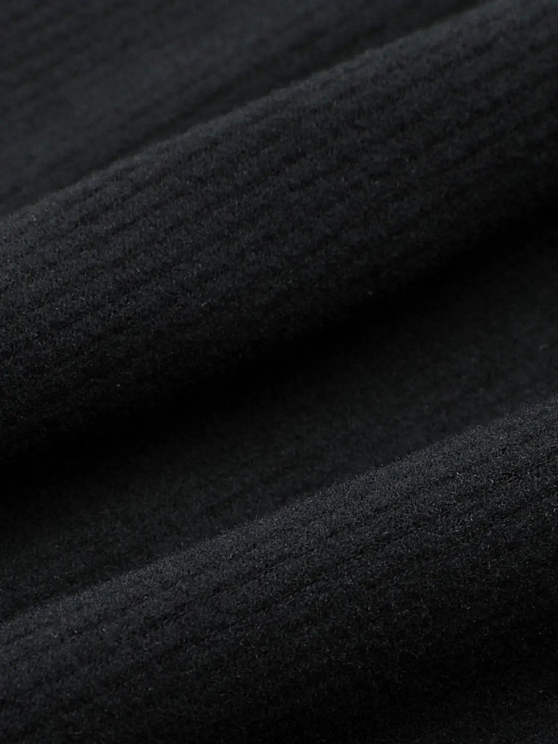 Thick Stretch Relaxed Wide-leg Elastic Waist Pants
