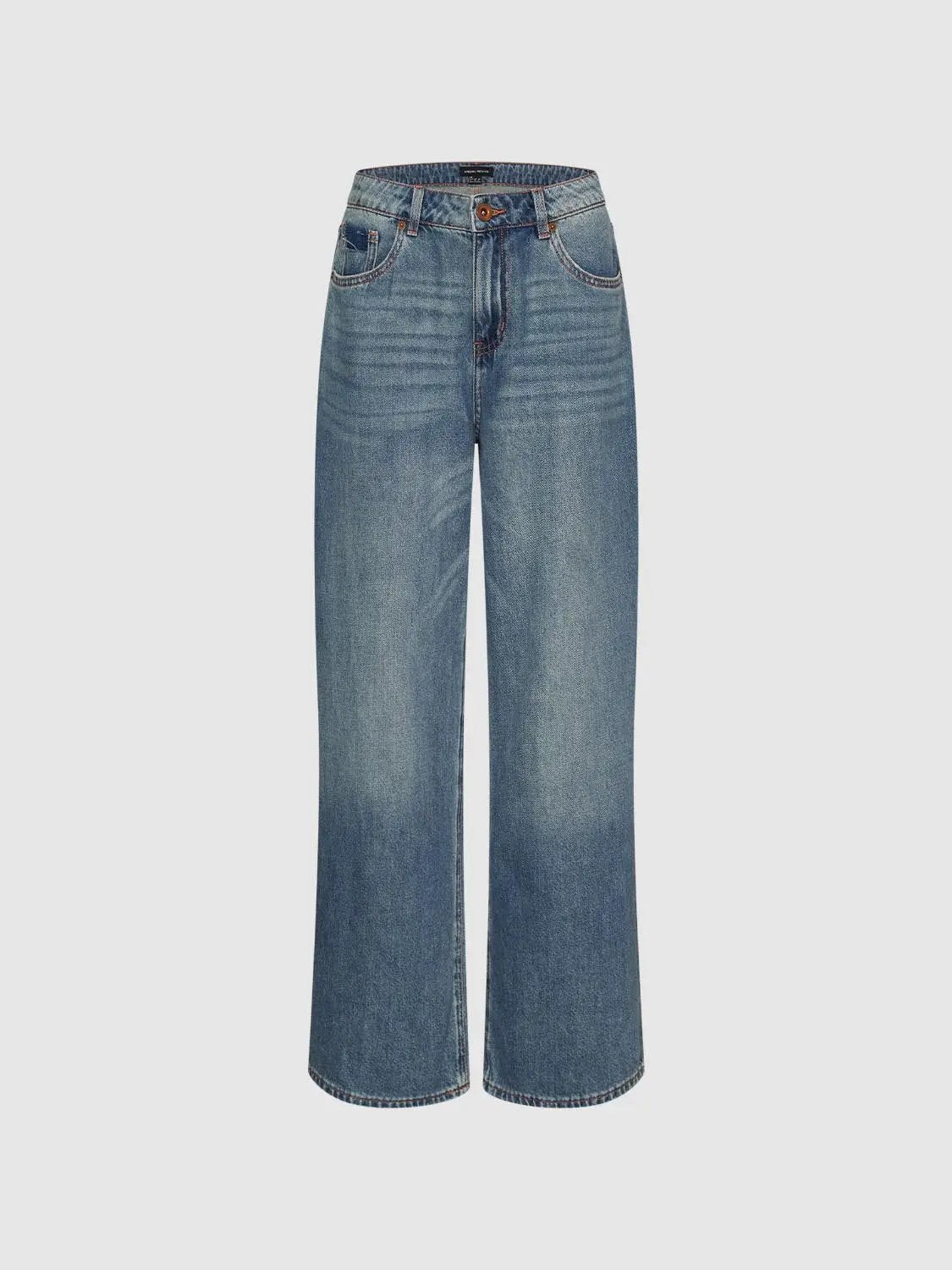 Straight Denim Jeans