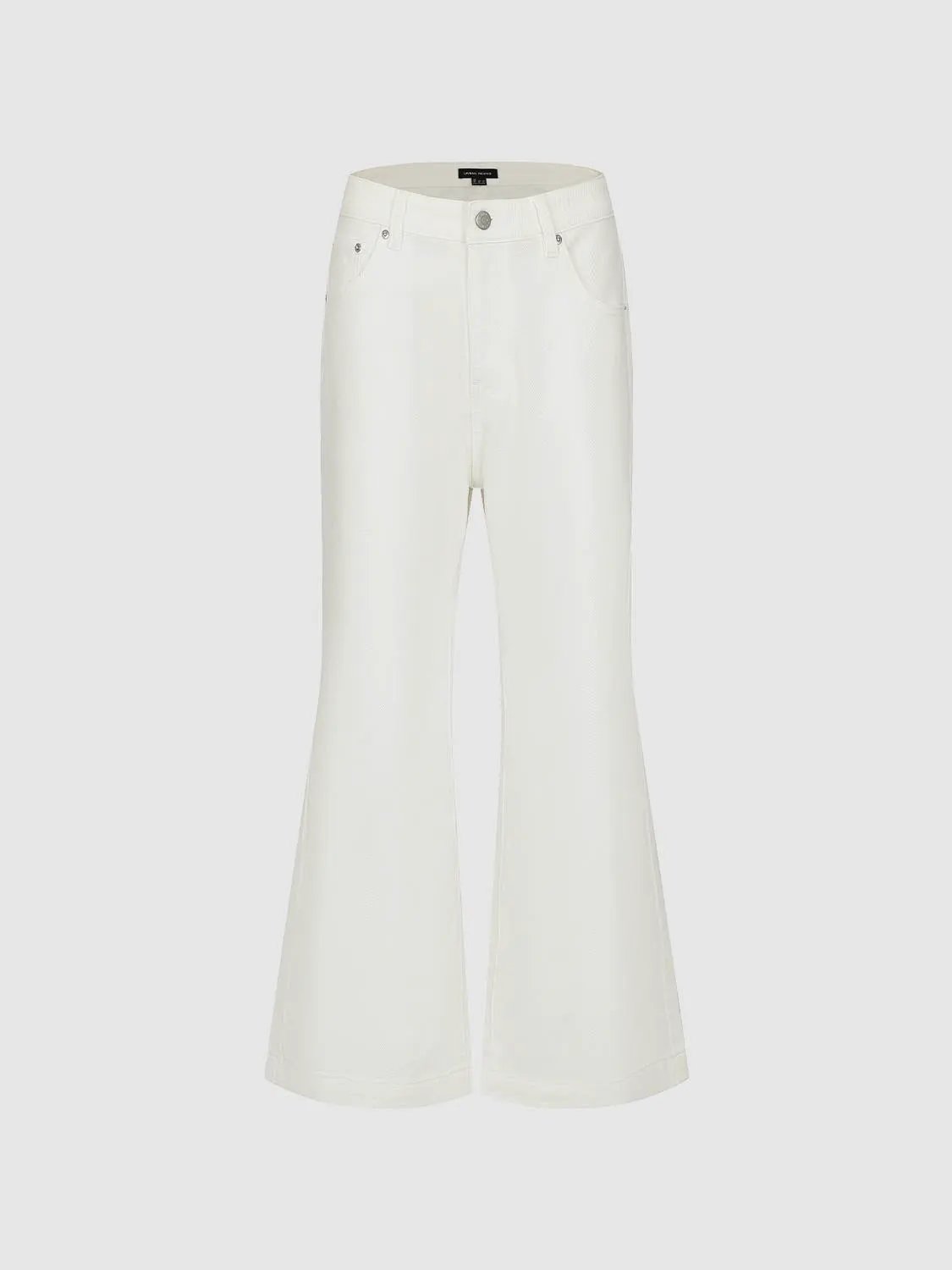 Wide-leg Cotton Lyocell Blend Pants