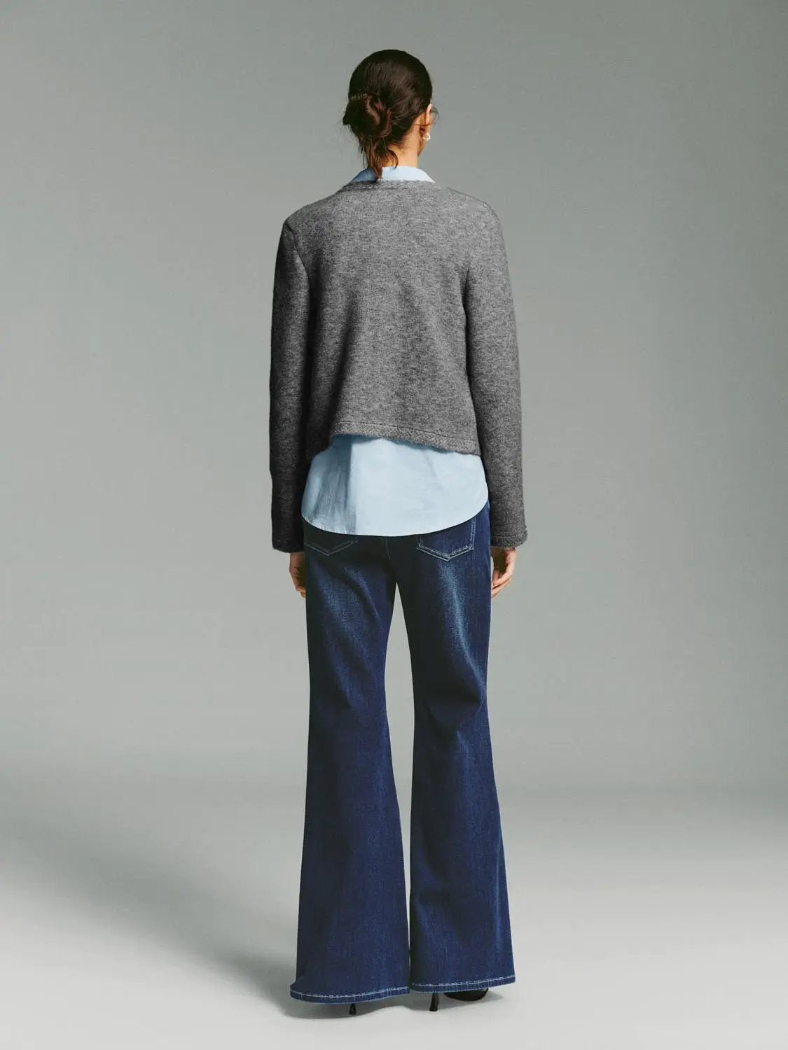 Mid-rise Cotton Blend Jeans