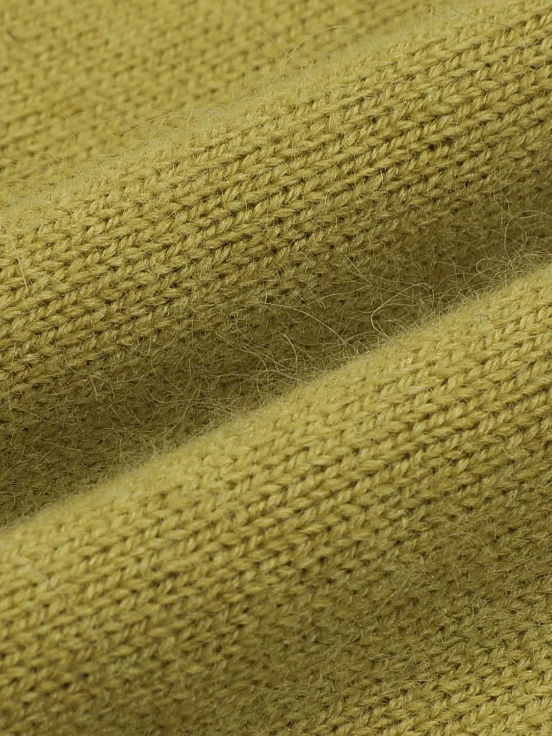 Ribbed Fitted Mock Neck Long Sleeve Knit T-Shirt