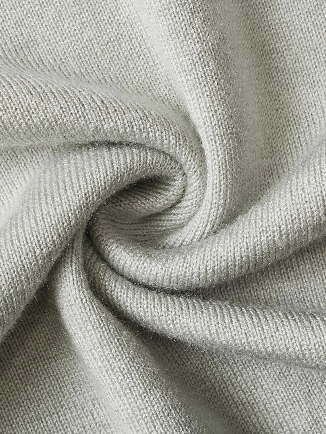 Ribbed Knit Fitted Mock Neck Long Sleeve Sweater