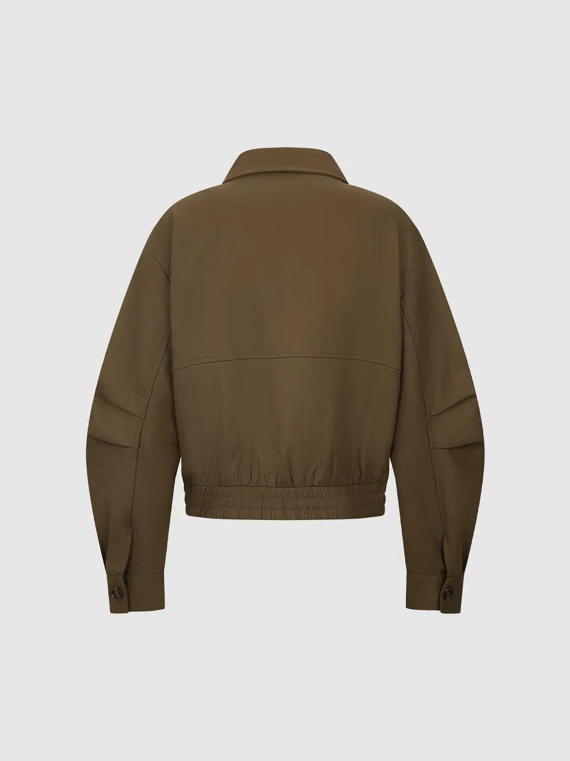Balloon Sleeve Bomber Jackets