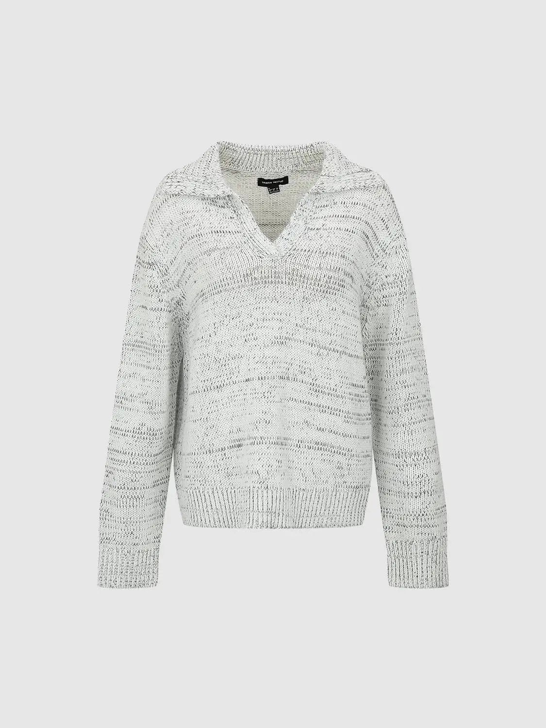 Long Sleeve Polo Knitted T-Shirts