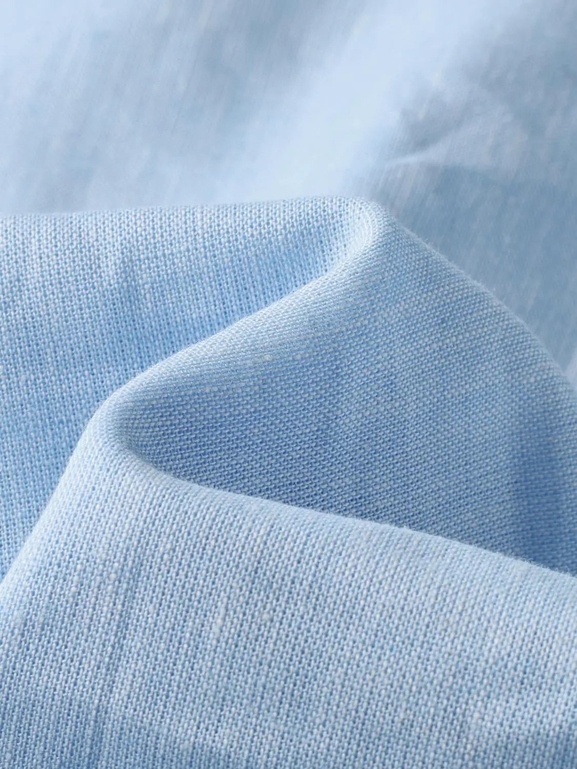 Puff Sleeve Lightweight Soft Cotton Linen Blouse