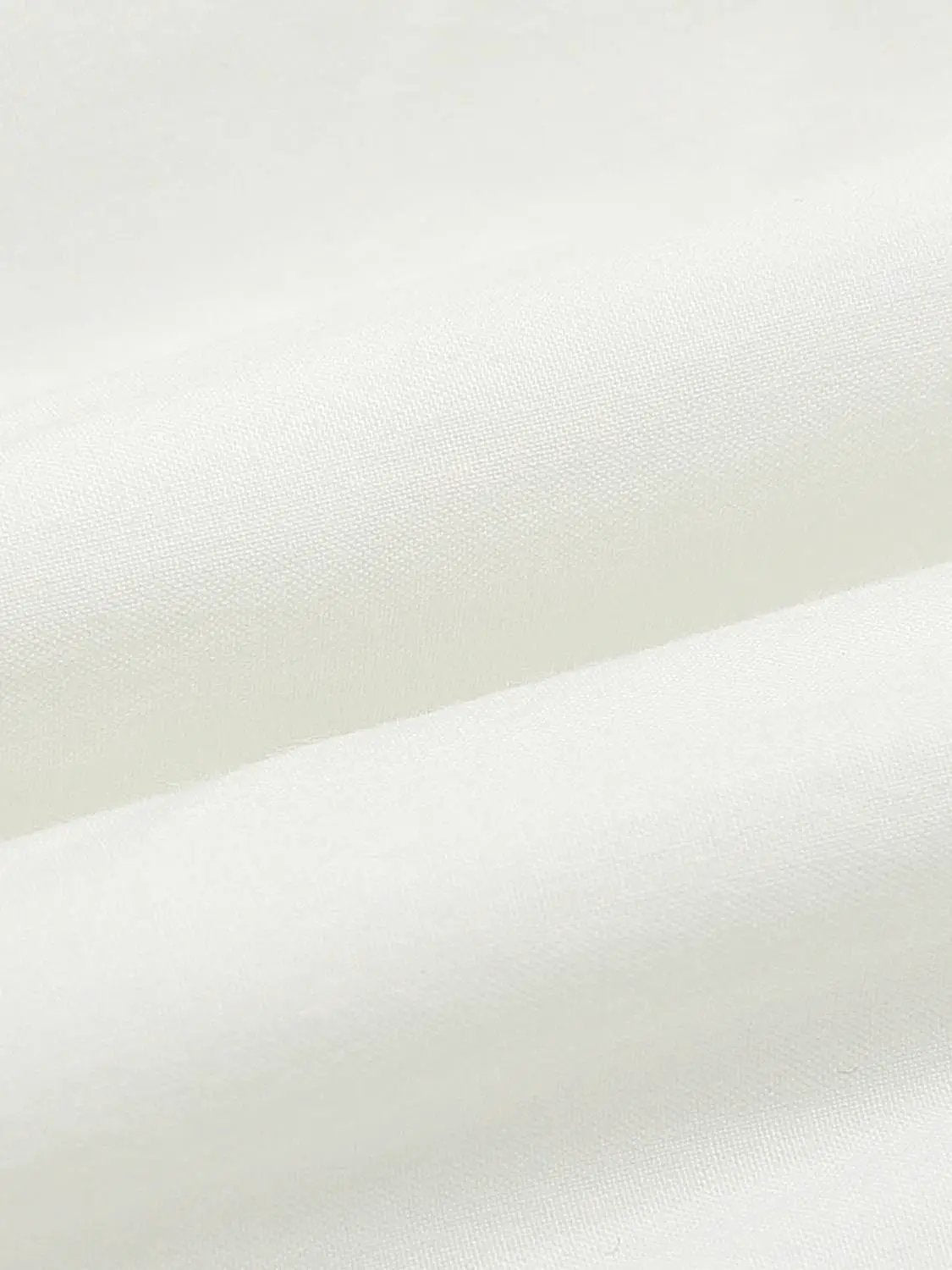 Button Front Tie Waist Cotton Long Sleeve Shirt