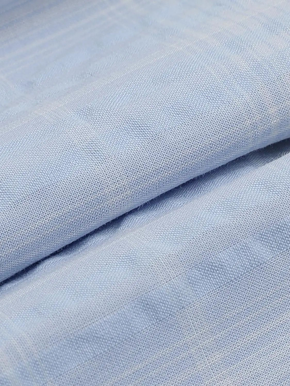 Checked Ruffle Front Long Sleeve Cotton Button Down Shirt