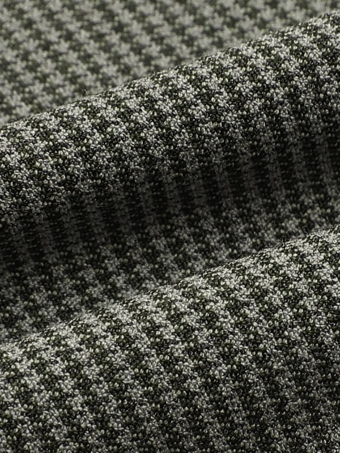 Checked Wrap Front Wide-leg Button Details Pants