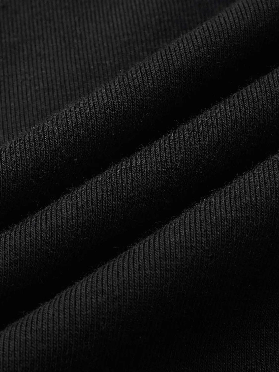 Striped Waist Solid Cotton Blend Flared Pants