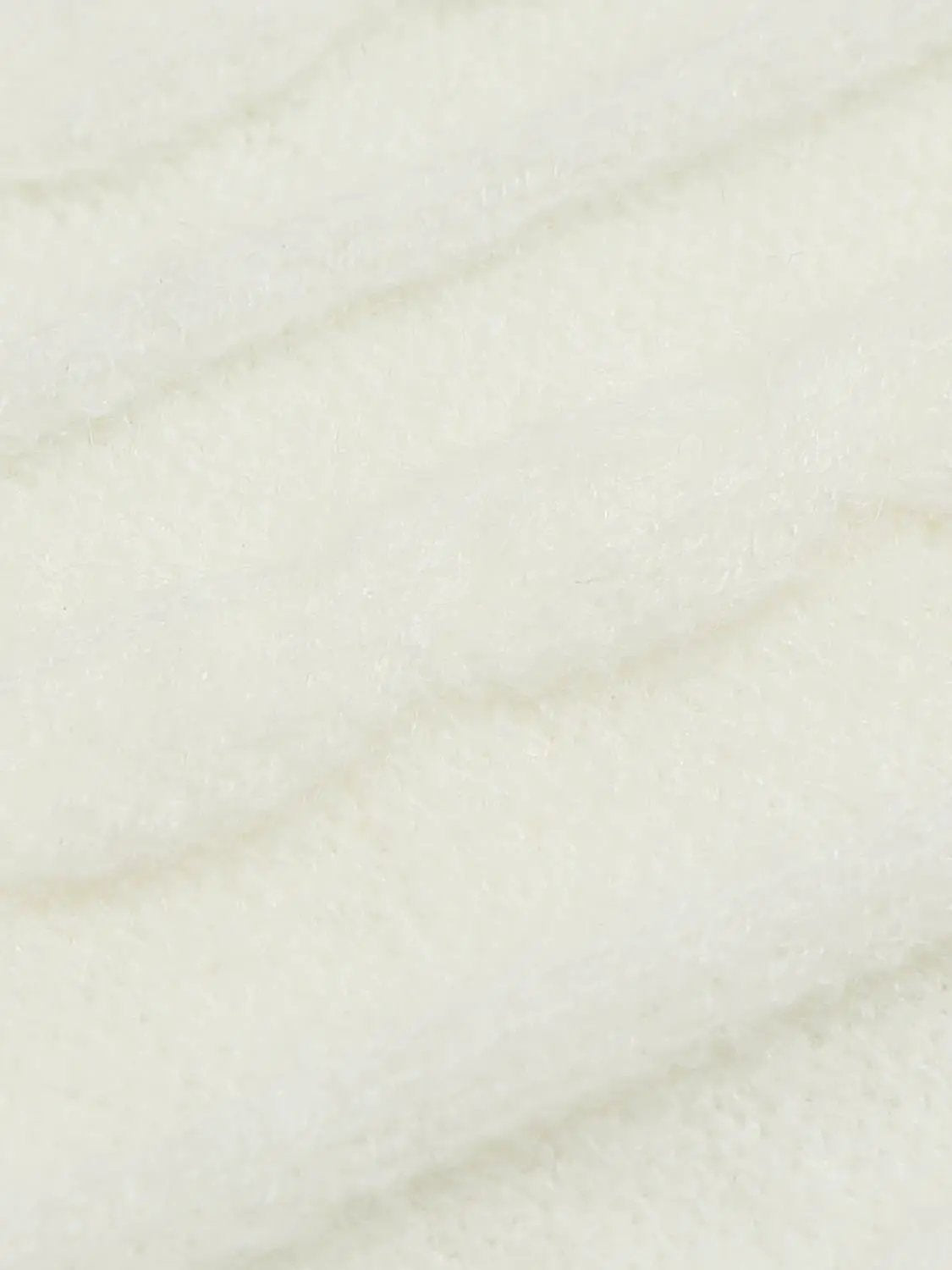 Cable Knit Pearl Button Crew Neck Long Sleeve Cardigan