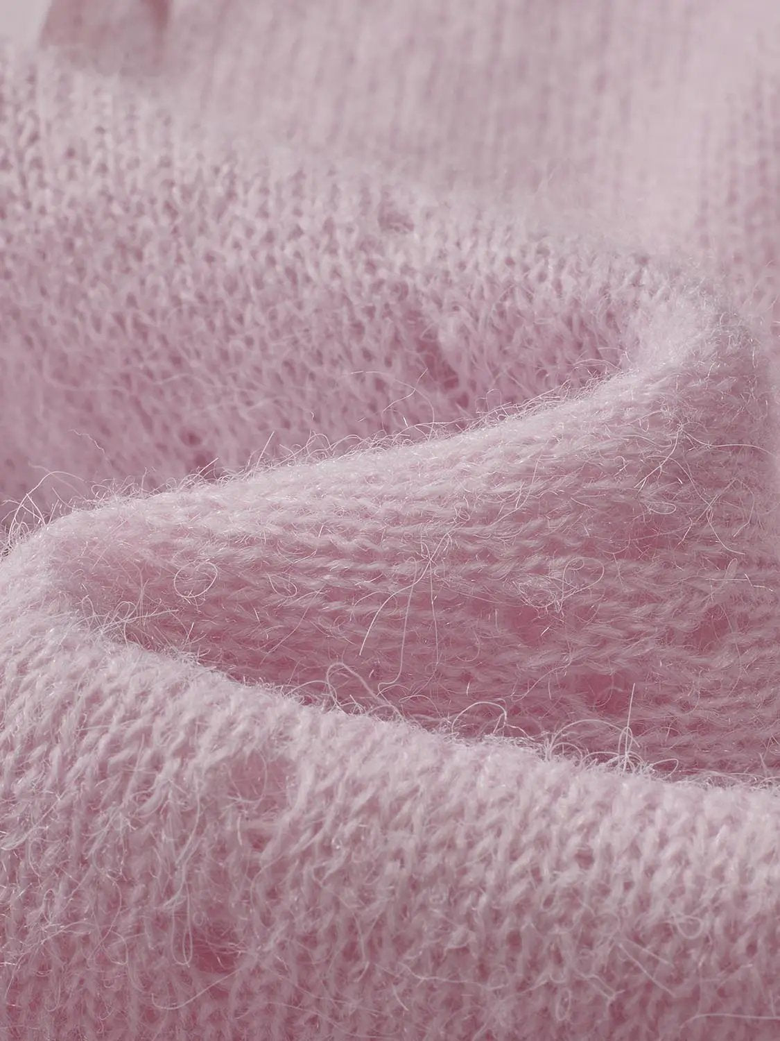 Bow Detail Textured Crew Neck Long Sleeve Sweater