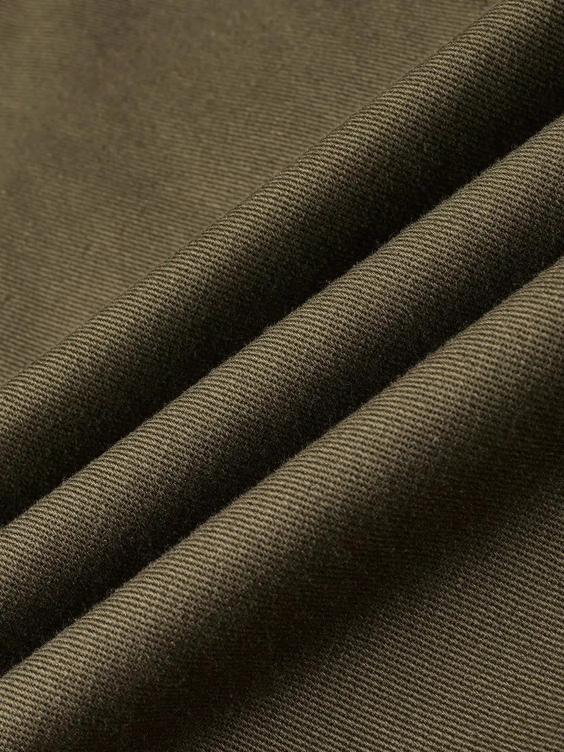 Cotton Barrel Leg Silhouette Pants