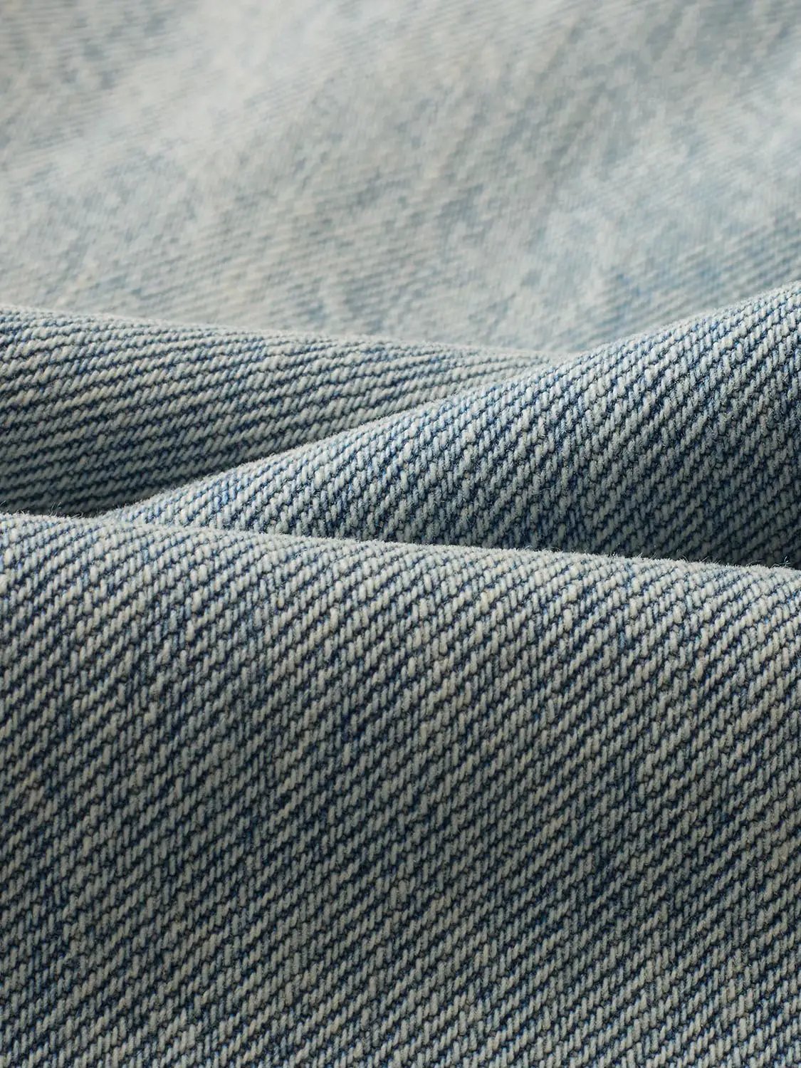 Distressed Tie Waist Wide-leg Cotton Stretch Jeans