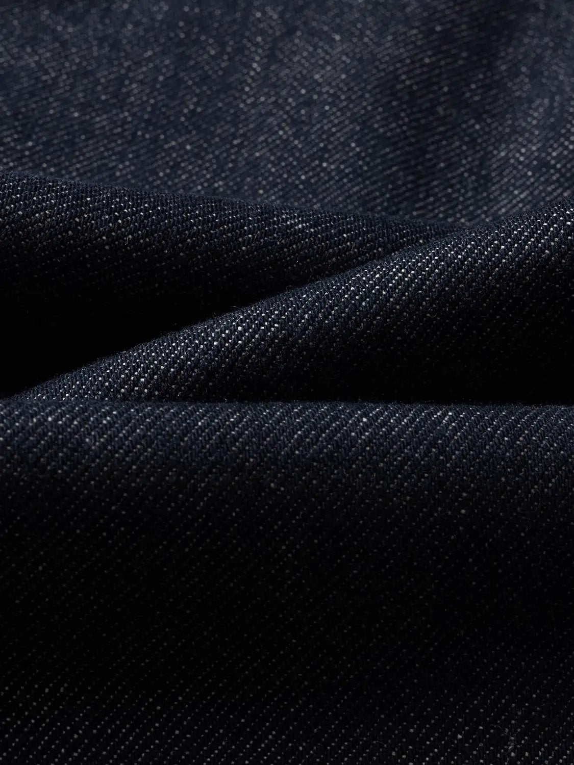 Wash High-waisted Wide-leg Contrast Stitch Cotton Jeans