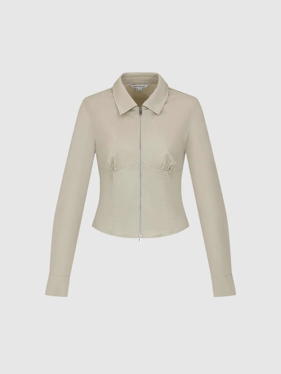 Button Front Long Sleeve Shirt
