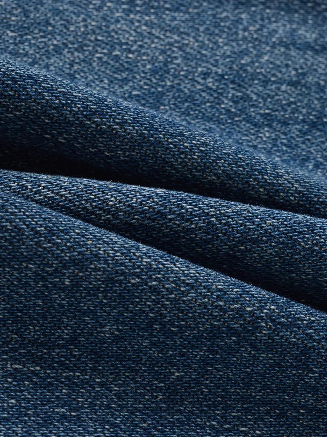 High-waisted Wide-leg Regular Cotton Jeans