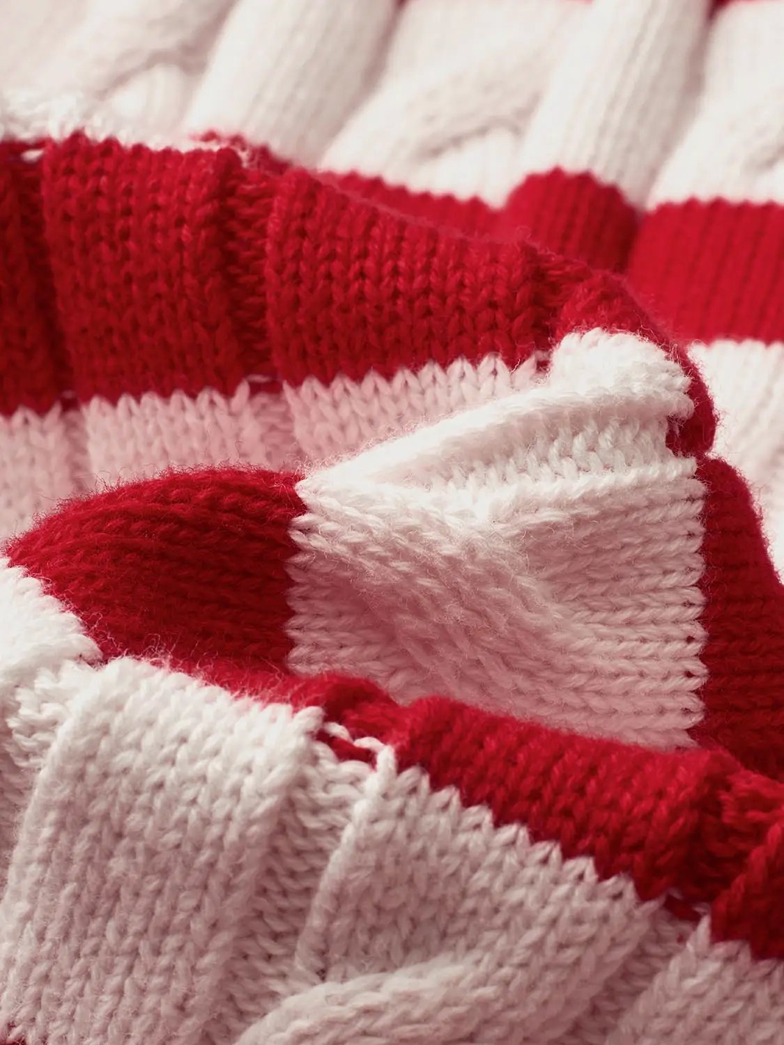 Striped Drawstring Zip Front Long Sleeve Cotton Hoodie