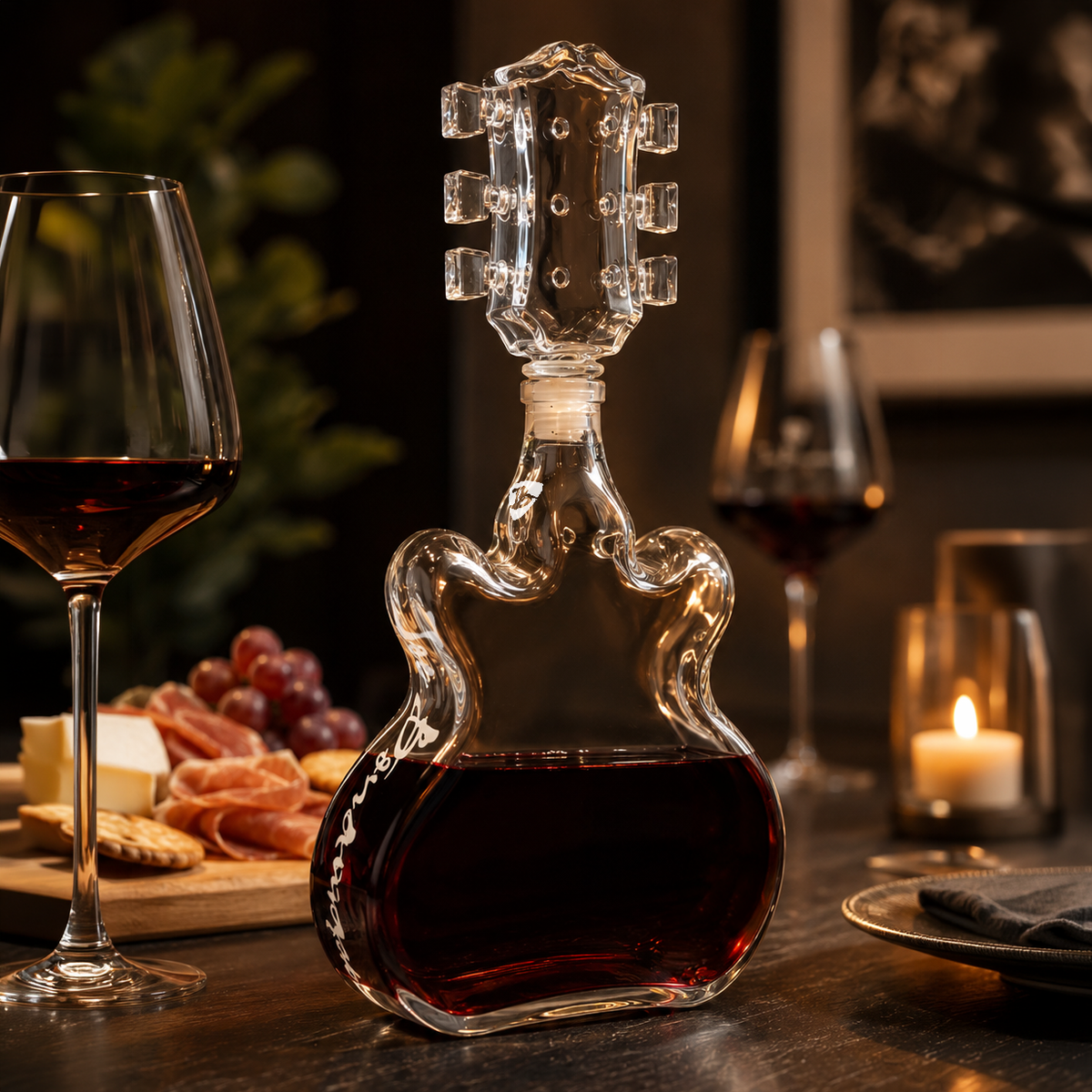Guitar Wine Decanter