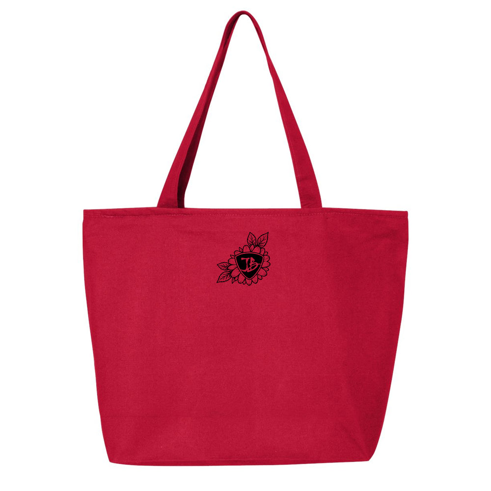 Blues Angel Zippered Tote