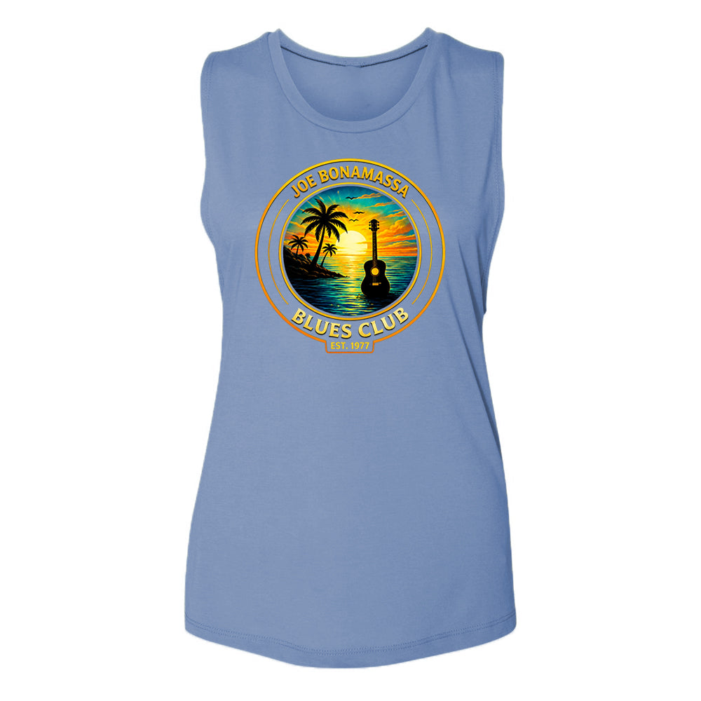Blues Club Vintage Washed Jersey Tank (Women)