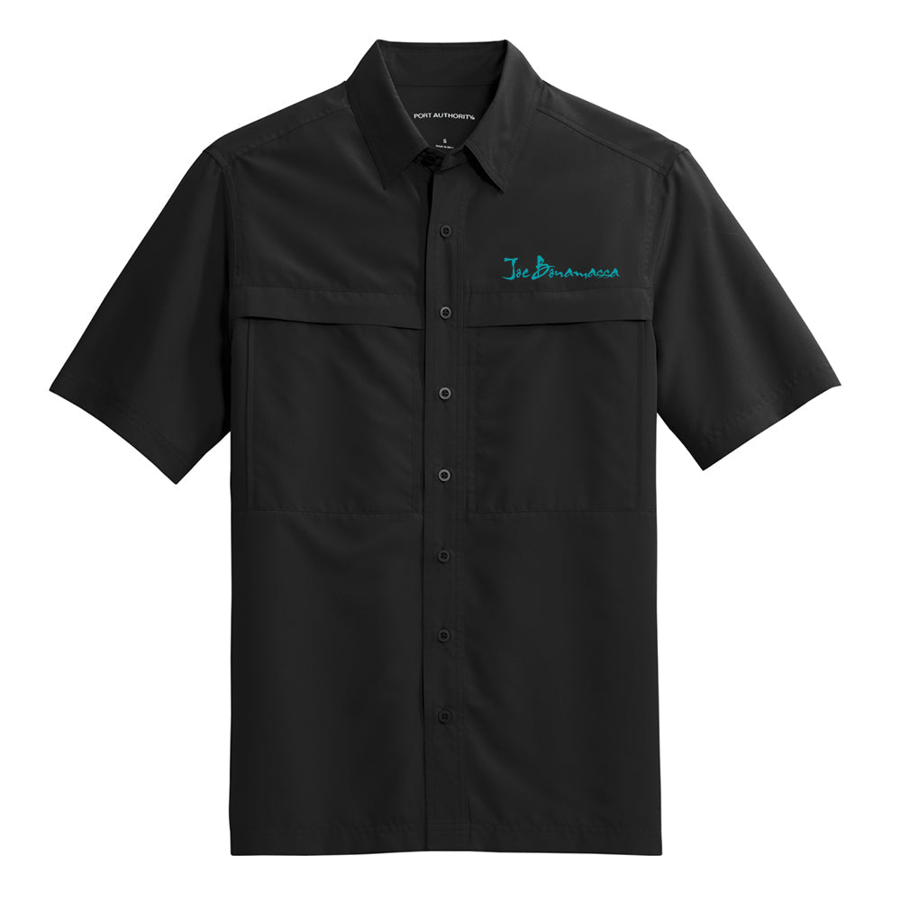 Blues Club Port Authority Short Sleeve UV Daybreak Shirt (Men)