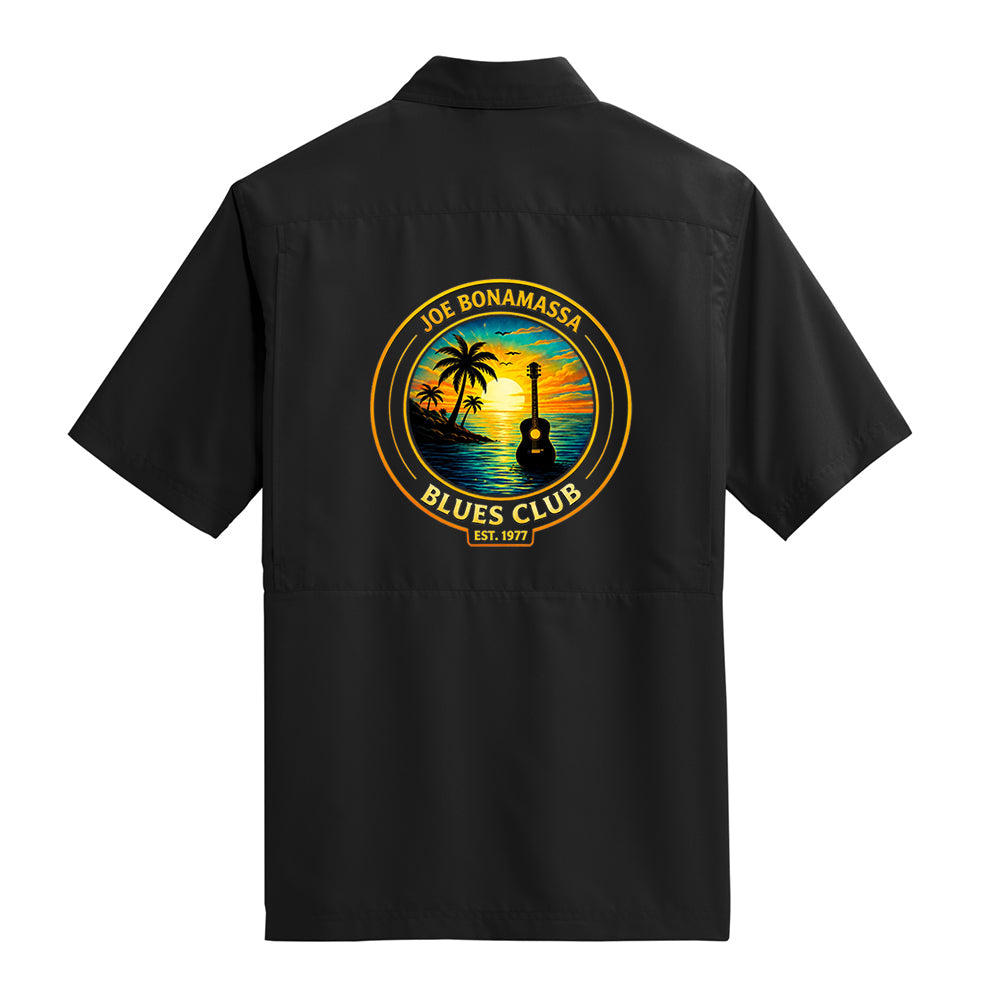 Blues Club Port Authority Short Sleeve UV Daybreak Shirt (Men)