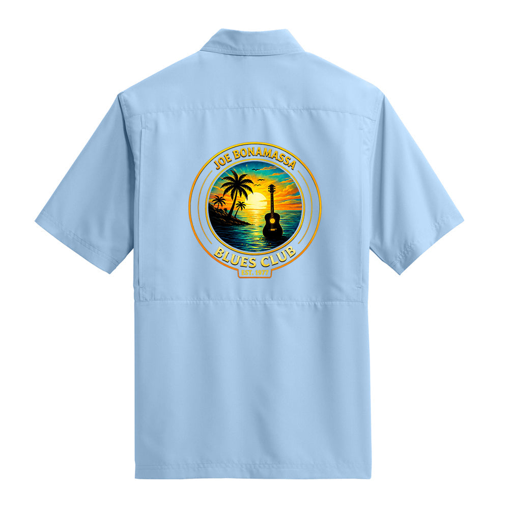 Blues Club Port Authority Short Sleeve UV Daybreak Shirt (Men)