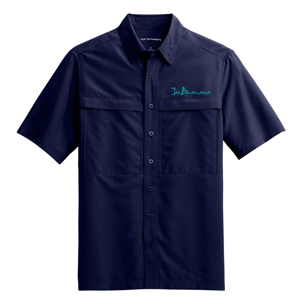 Blues Club Port Authority Short Sleeve UV Daybreak Shirt (Men)