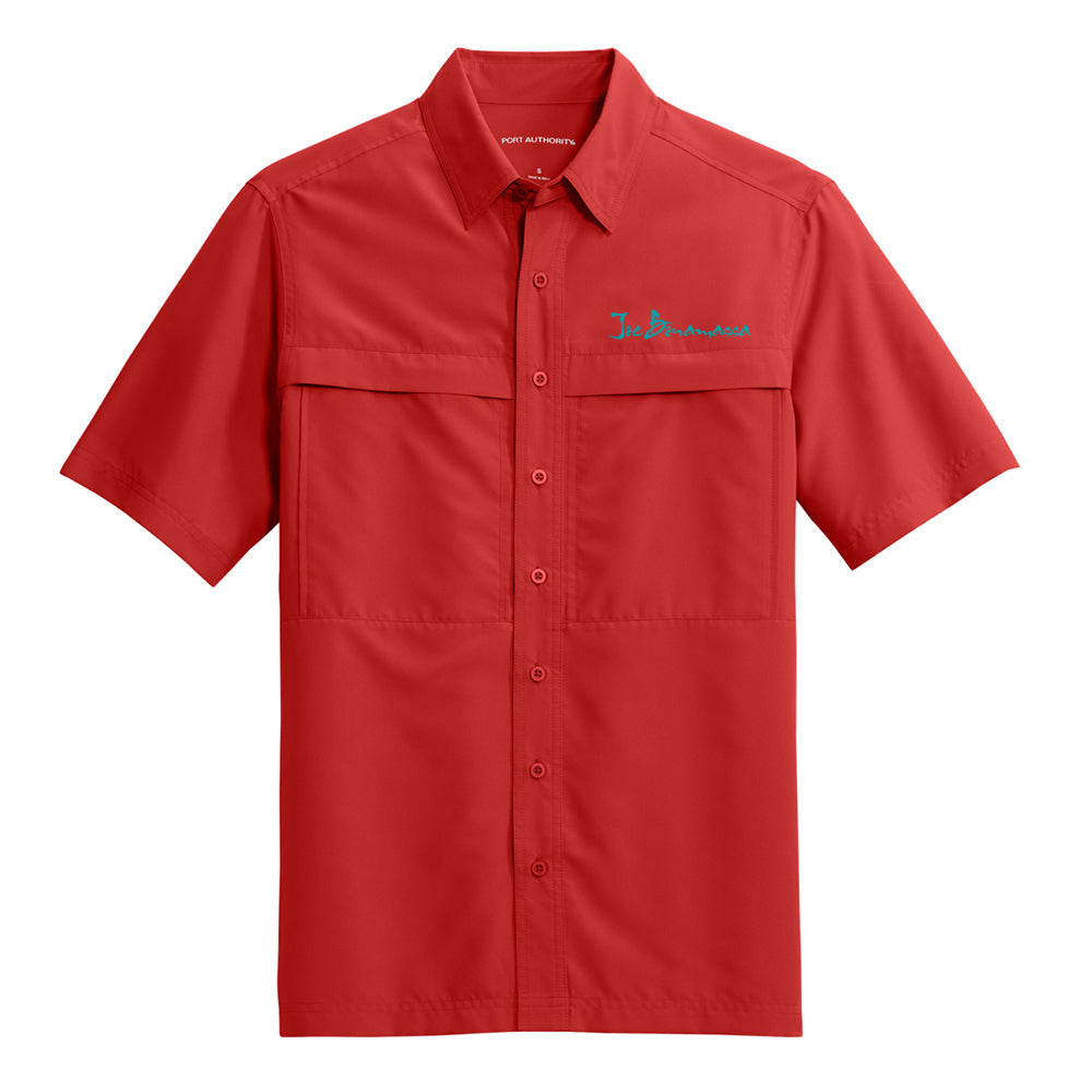 Blues Club Port Authority Short Sleeve UV Daybreak Shirt (Men)