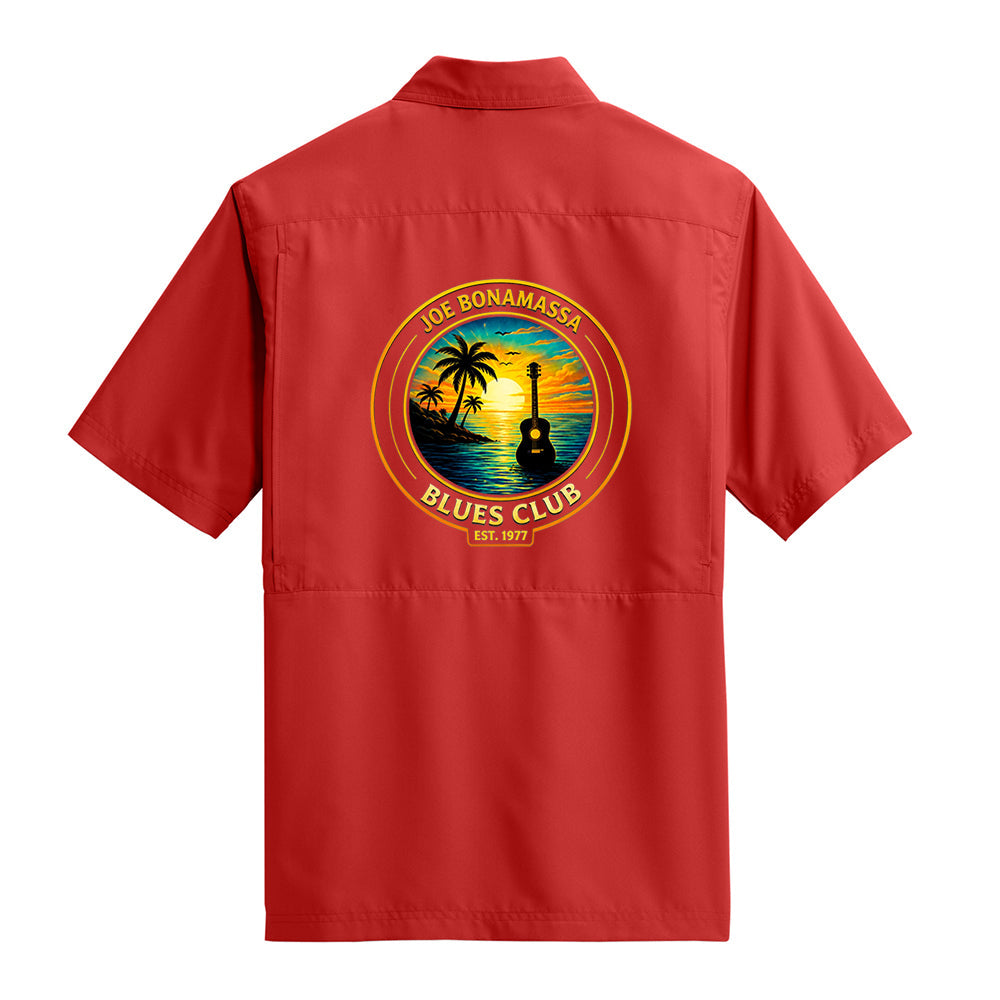 Blues Club Port Authority Short Sleeve UV Daybreak Shirt (Men)