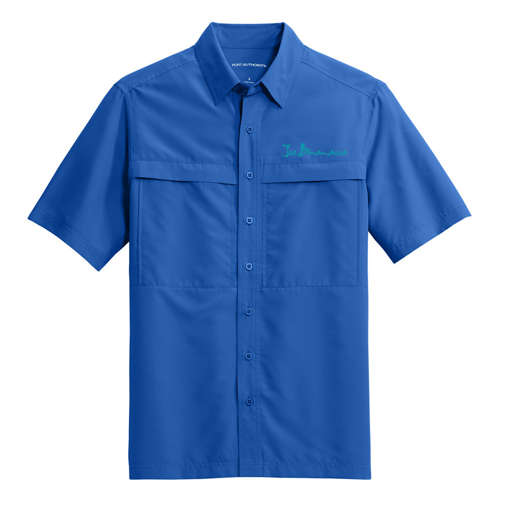 Blues Club Port Authority Short Sleeve UV Daybreak Shirt (Men)