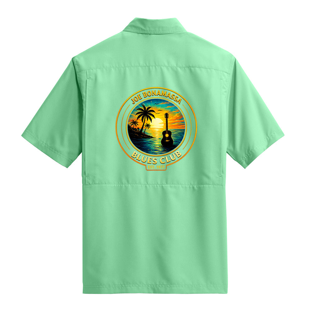 Blues Club Port Authority Short Sleeve UV Daybreak Shirt (Men)