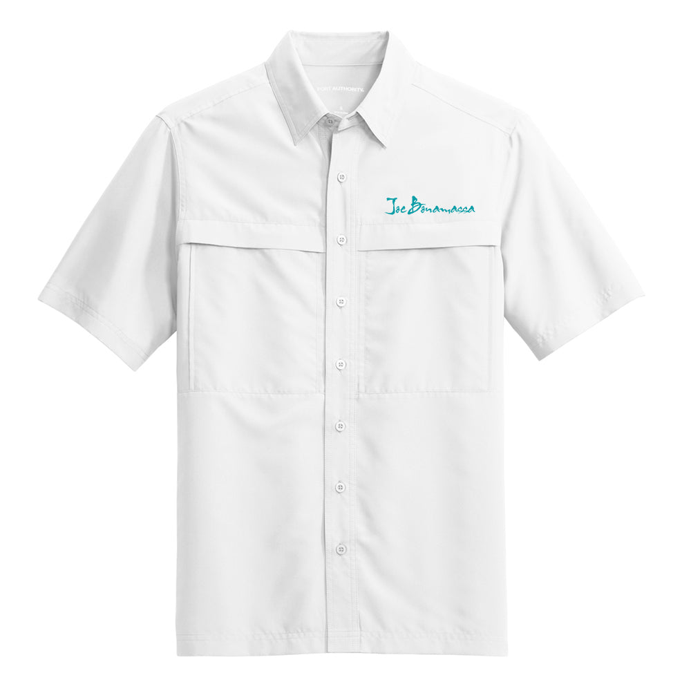 Blues Club Port Authority Short Sleeve UV Daybreak Shirt (Men)