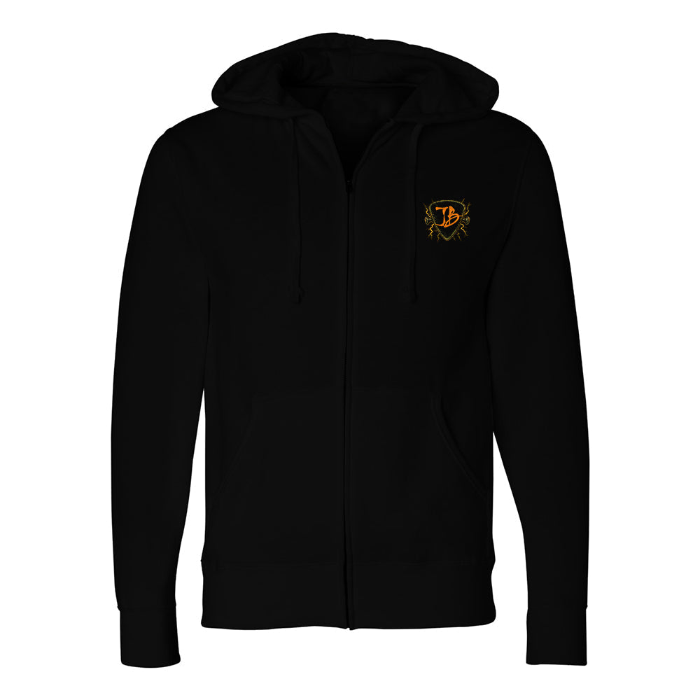Franken Blues Zip-Up Hoodie (Unisex)