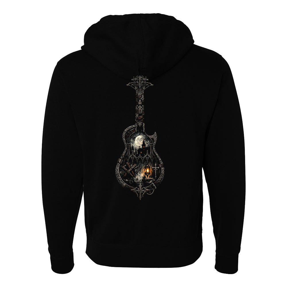 Nightfall Blues Zip-Up Hoodie (Unisex)