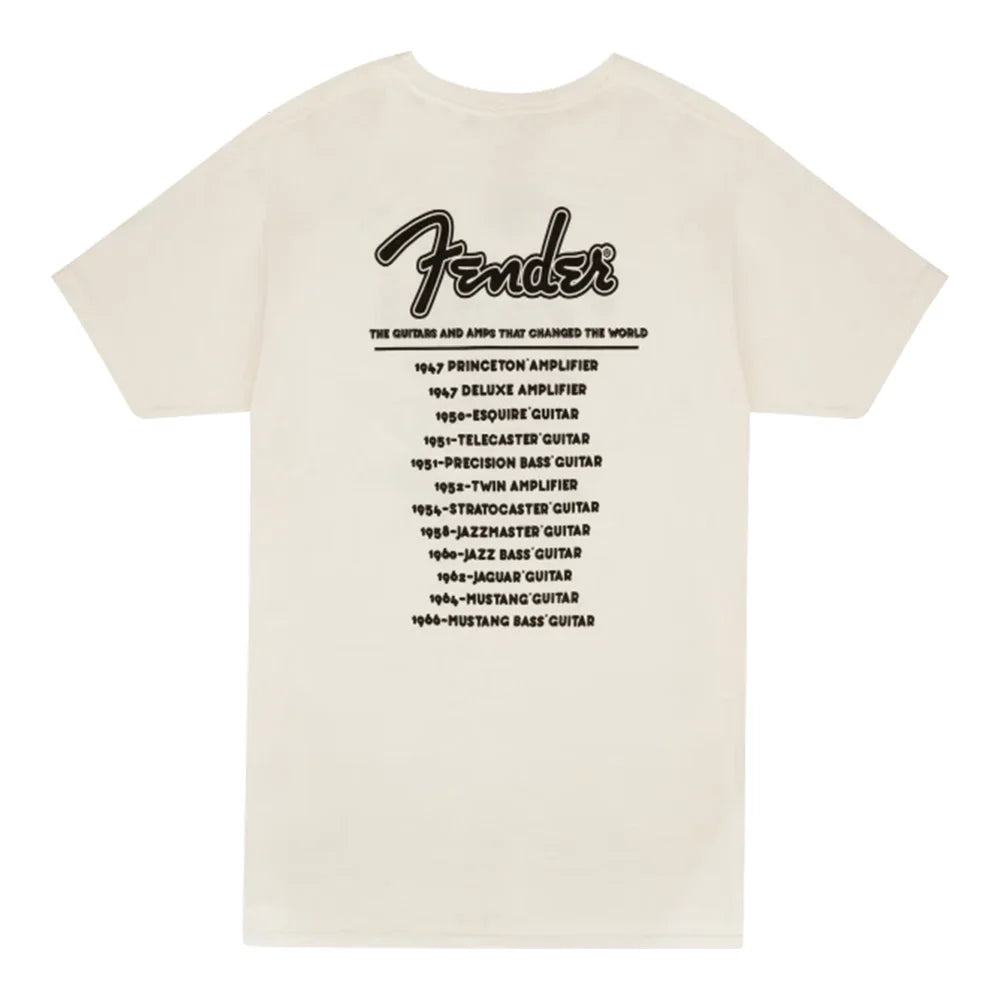 Fender® World Tour T-Shirt (Unisex)