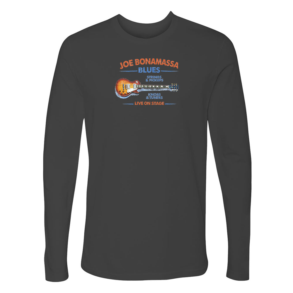 Strings, Pickups & Blues Long Sleeve (Men)