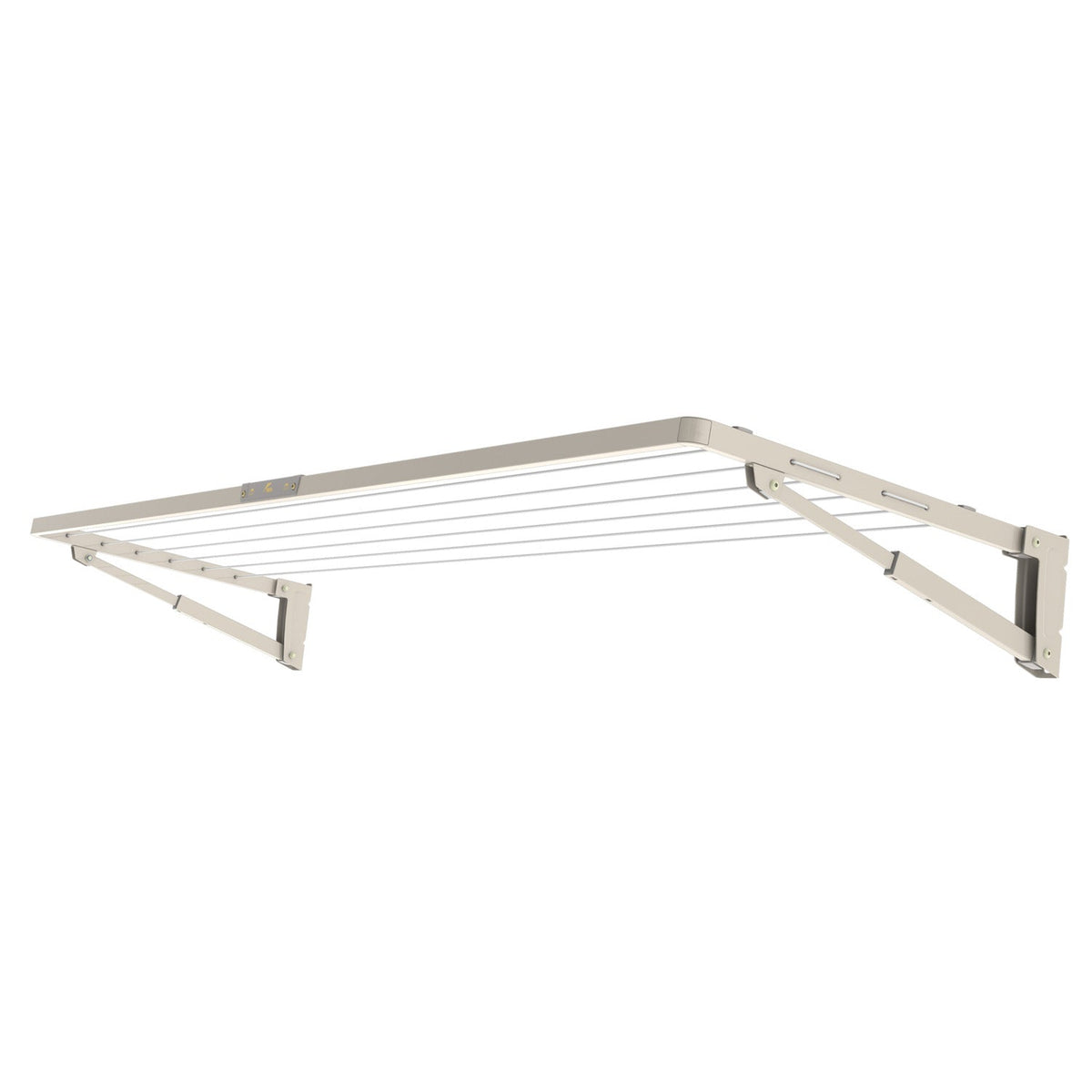 Hills Supa Fold Compact Washing Line - Beige