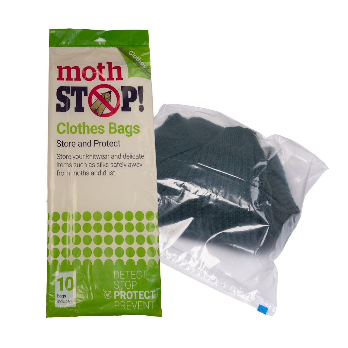 10 Store & Protect Zip Seal Clothes Storage Bags