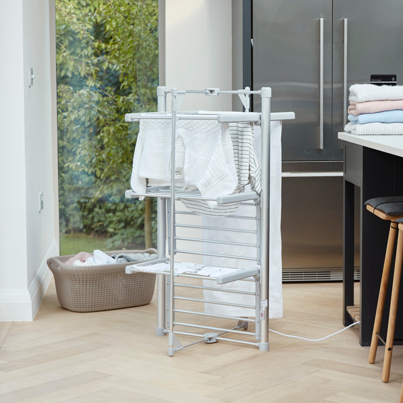 Dry:Soon Mini 3-Tier Heated Airer and Cover Bundle