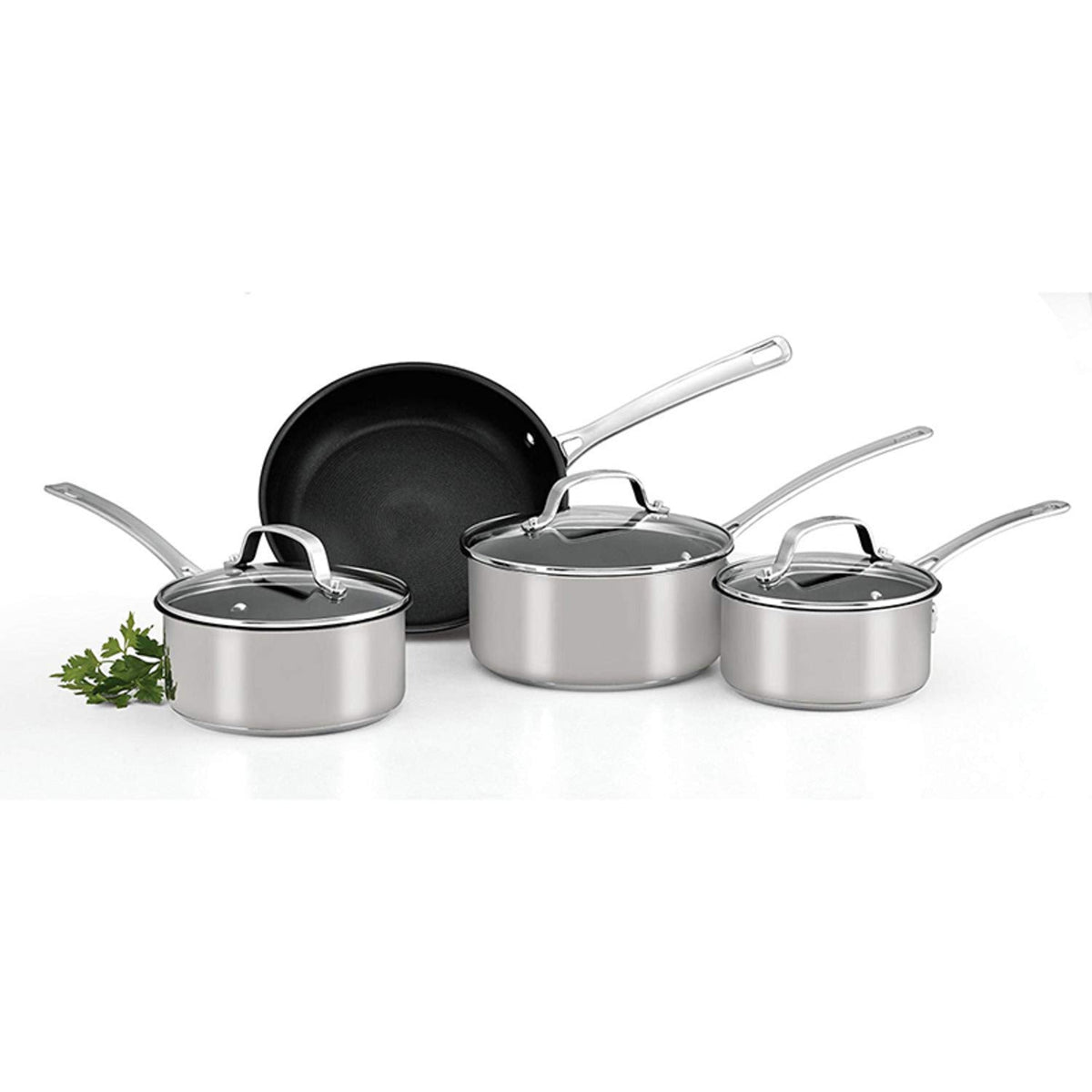 Circulon Genesis 4-Piece Stainless Steel Non-Stick Pan Set