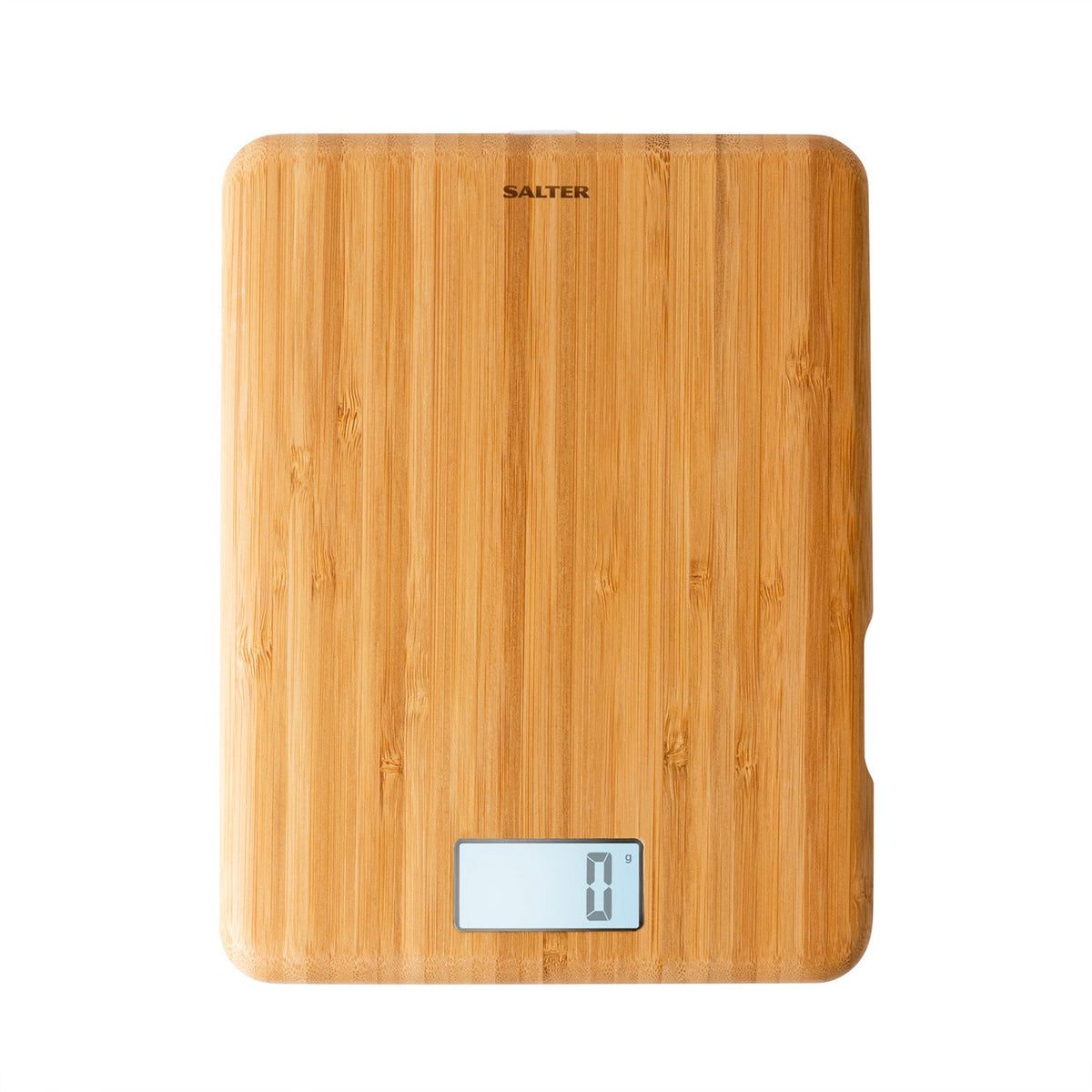 Salter Bamboo Rechargeable Digital Kitchen Weighing Scales