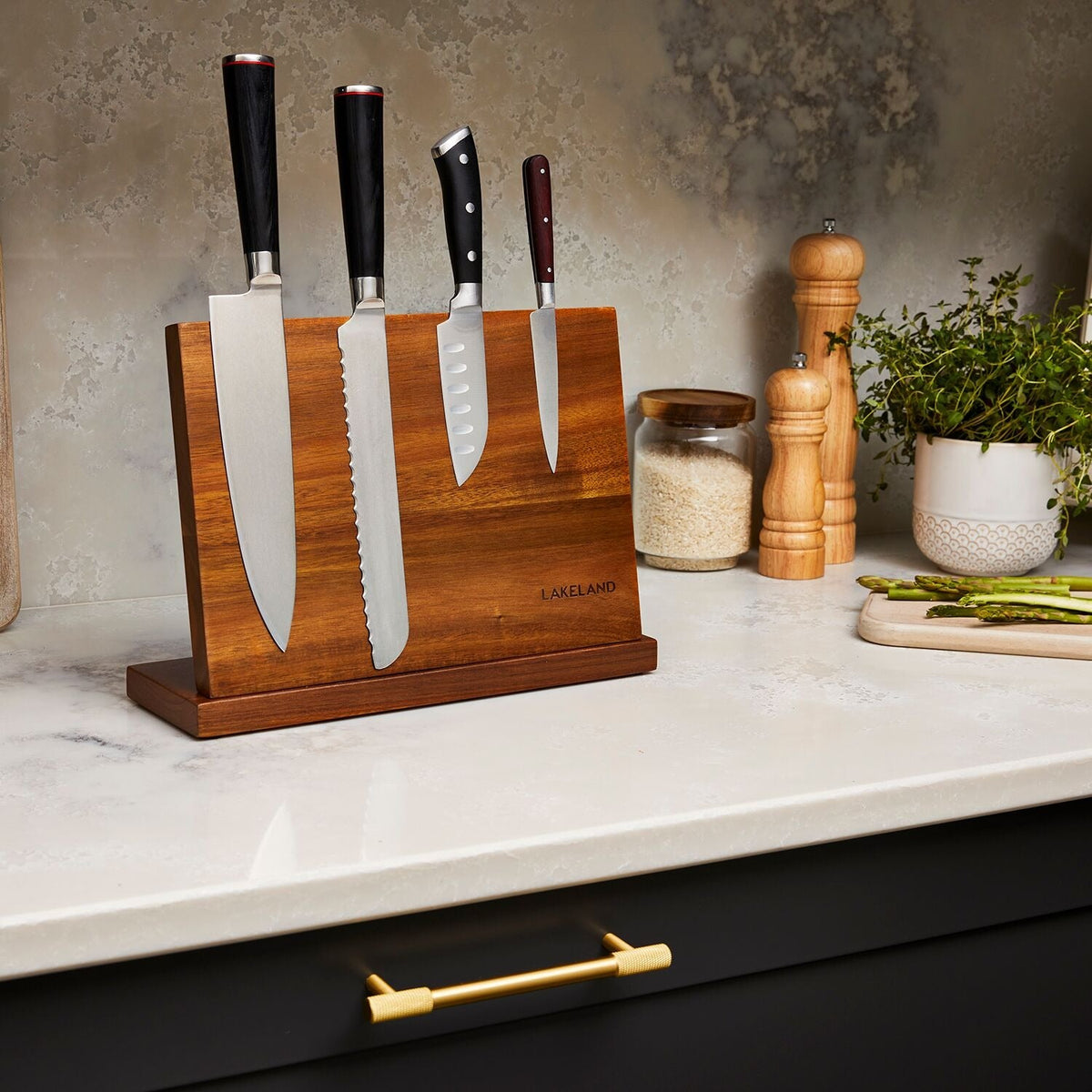 Lakeland Magnetic Knife Block