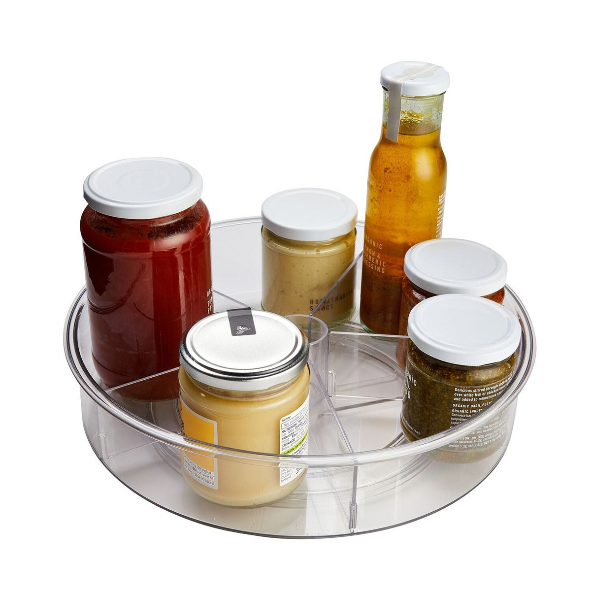 Lakeland Rotating Clear Fridge Store 29.5cm