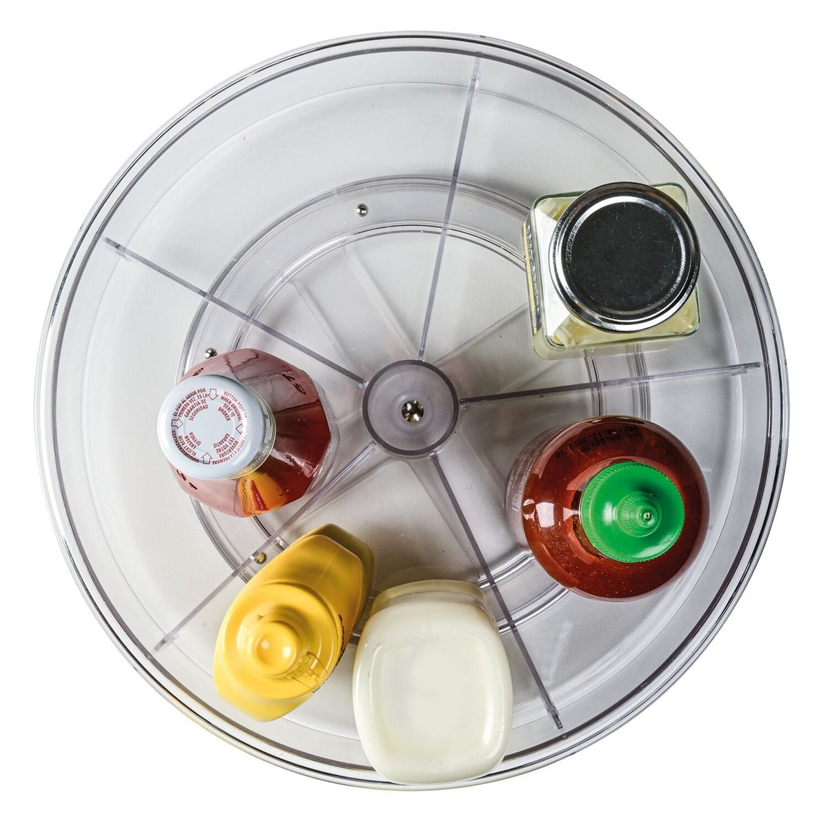 Lakeland Rotating Clear Fridge Store 29.5cm