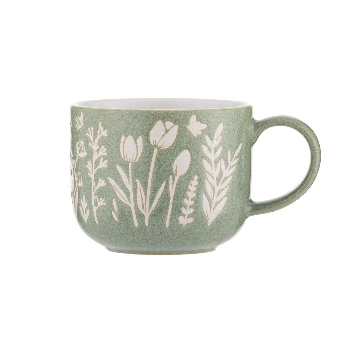 In The Meadow Green Daisy Mug 400ml