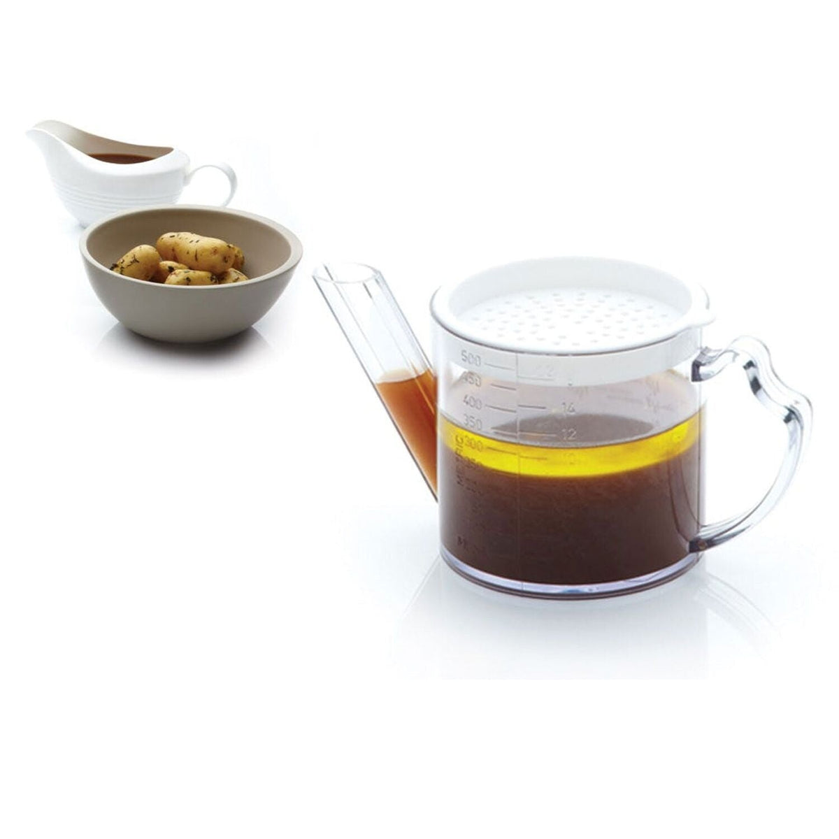 KitchenCraft Fat Separator Gravy Jug 500ml