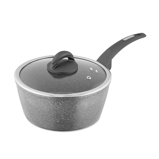 Tower Cerastone Graphite Saucepan - 22cm