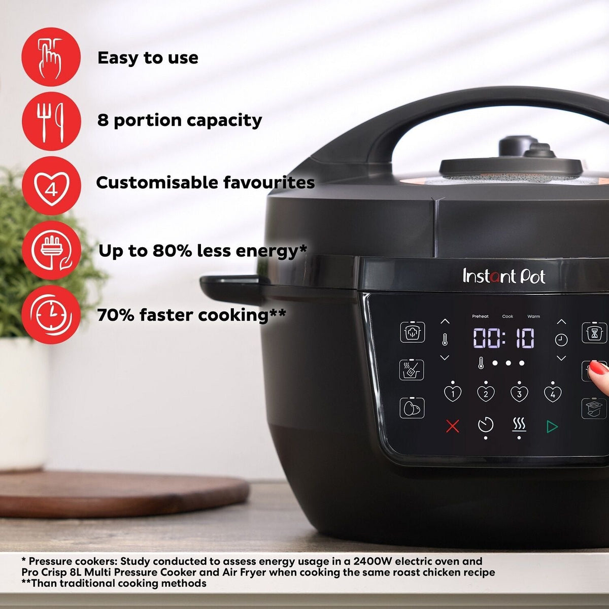 Instant Pot Classic XL Multicooker 140-0019-01-UK